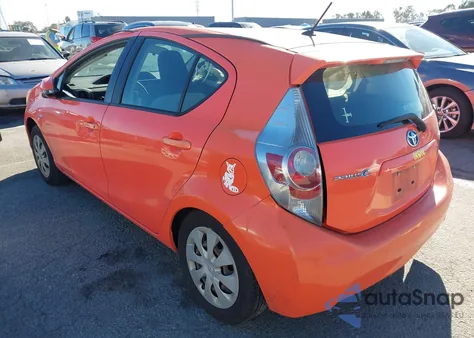 2012 Toyota Prius C One from USA, damaged, VIN JTDKDTB35C1011354